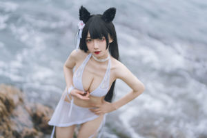 [Internet celebrity COSER photo] Anime blogger Feng Jiangjiang v - Atago Swimsuit