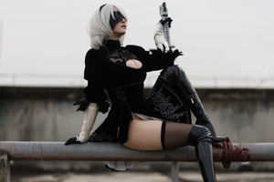 [Net Red COSER] Anime blogger Chiyo Kokura w - Captain 2B original skin