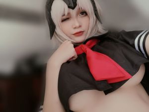 [Foto de cosplay] Bienestar de Azami - Jalter Seifuku