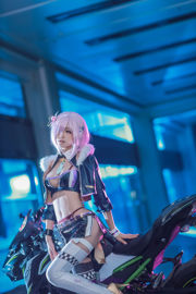 [Net Red COS] Anime blogger Shui Miao aqua - Matthew - Doujin motoroutfit