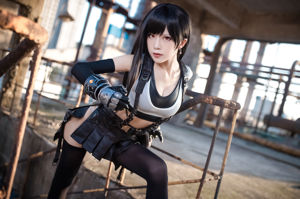 [COS phúc lợi] Blogger anime Shui Miao aqua - skin gốc Tifa