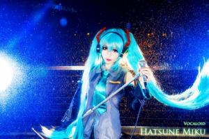 [Cosplay photo] Cute girl Bai Yizi leader - VOCALOID