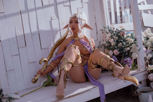 [Foto de Net Red COSER] El bloguero de anime Jiuqu Jean - Elf Village