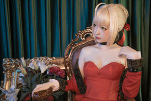 [COS Welfare] สาวน่ารักหน้าอกใหญ่ Yao Shao you1 - Nero Never Night Rose