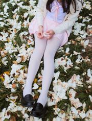 [Wind Field] NO.146 White silk pink girl outdoor