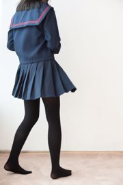 JK school uniform black silk girl [Sen Luo Foundation] [BETA-024]