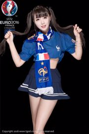 [Push Goddess TGOD] Zhao Xiaomi/Hai Yang/Lulu/Roshan/Yiyi Eva/Zhanru "Football Baby" Photo Collection