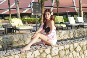 Li Xiaoqiao JoJo "Phuket Travel Shooting" Ästhetikserie am Meer [TGOD Push Goddess]