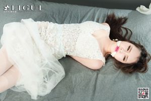 [丽 柜 Ligui] Modelo Tiantian "Vestido de novia de encaje"
