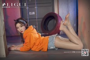 Leg model Xiao Xiao "Sports Style Stockings Girl" [Ligui Ligui]