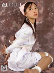 Leg model Ya Shi "Nurse Beauty Beam" [LIGUI] Stockings Beauty Beam