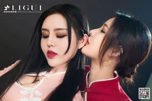 [丽柜Ligui] 网络丽人 Model 雪糕&凉儿