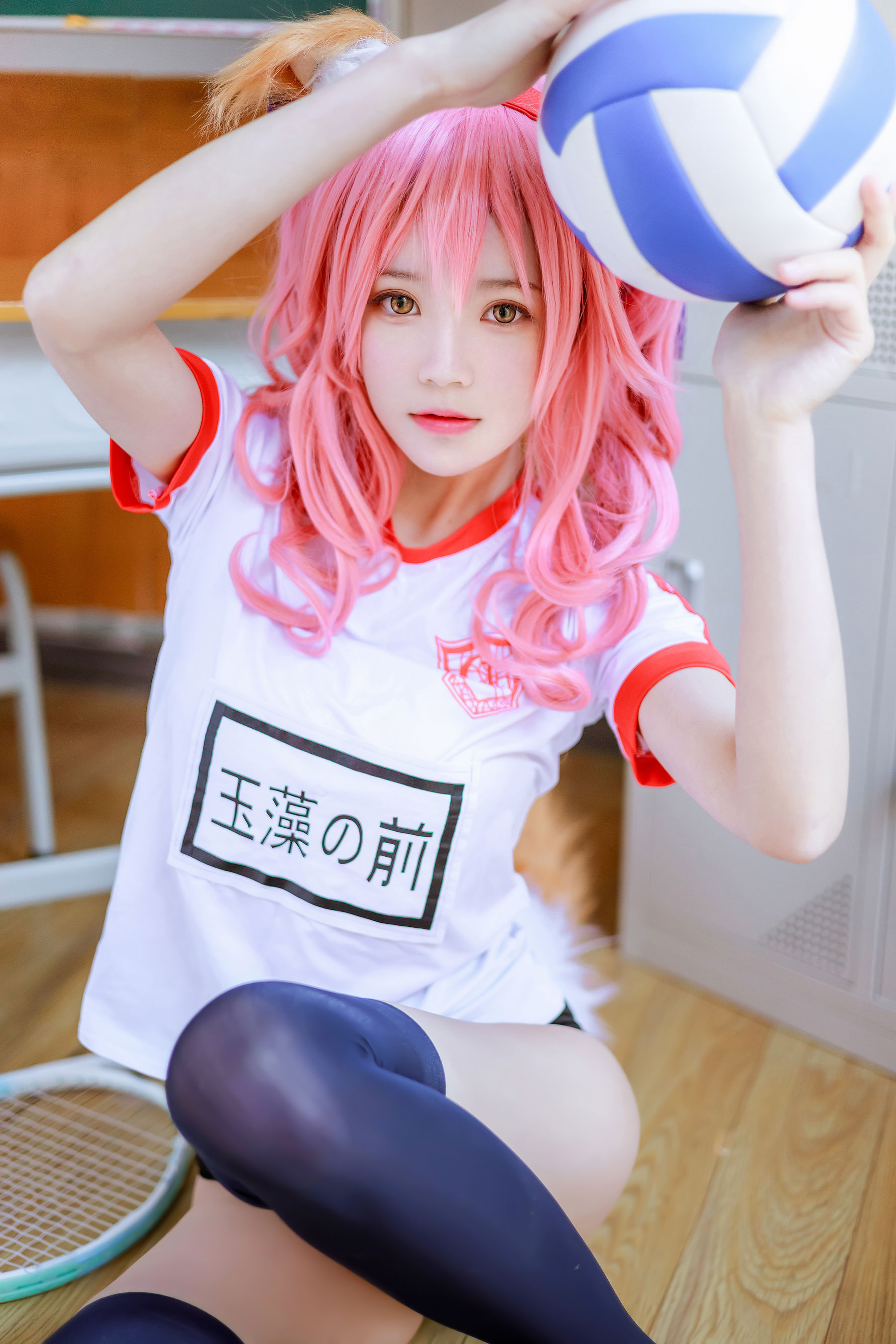 [Net Red COSER Photo] Cherry Peach Meow - Tamamo former gym suit Page 1 No.605ec0