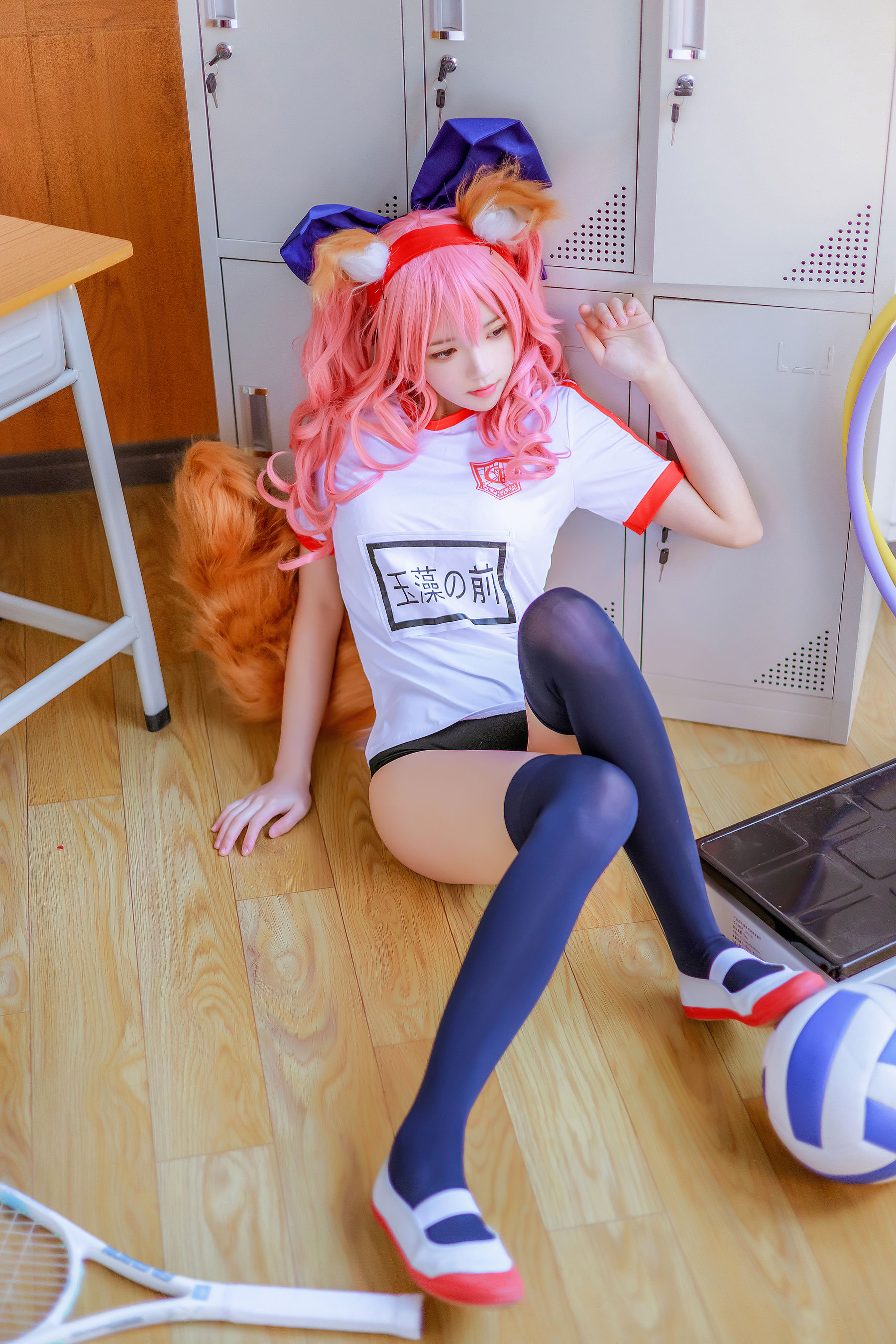[Net Red COSER Photo] Cherry Peach Meow - Tamamo former gym suit Page 19 No.580a8b