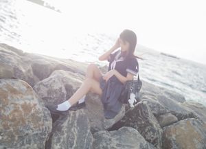 [COS Welfare] La bloguera de anime Nan Tao Momoko - Blue jk
