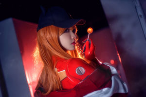 [COS Welfare] Anime blogger Nan Tao Momoko - Asuka battle suit