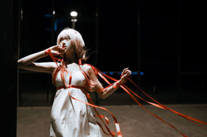 [Foto de cosplay] Anime blogger Nan Tao Momoko - 楪 orar falda blanca