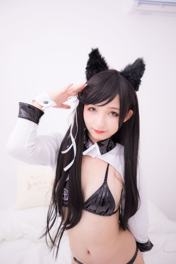 Kamiyazaka Mayu "ATAGO-LATEX VER (kaus kaki karet)" [Welfare COSPLAY]