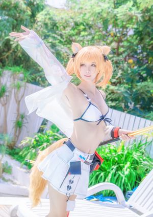 [Cosplay寫真] 萌寵博主yui金魚 - 空泳裝