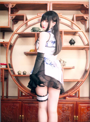 [Foto de celebridade da Internet COSER] Weibo girl Zhishuangyue shimo-Fantasy Jinpingmei