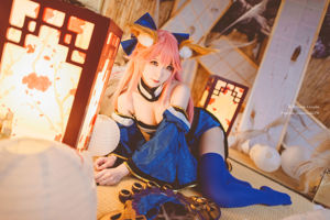 [COS Welfare] Weibo Girl Paper Cream Moon Shimo - Tamamo Mae