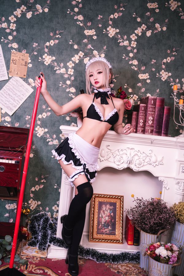 Ist Gui Huyao in w "Black Silk Maid" [COSPLAY Wohlfahrt]