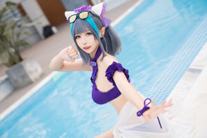 [COS Welfare] Weibo girl Momoko Kwai Kwai - Cheshire Shuizhi