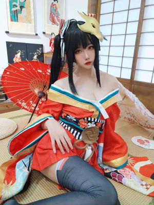 [COS Welfare] Weibo Girl Momoko Kwai Kui - เซลฟี่ของ Dafeng