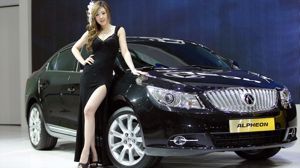 Modelo de coche coreano Hwang Mi Hee "Auto Show Picture Series" Collection Edition
